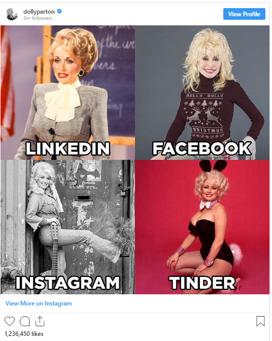 Dolly Parton Instagram